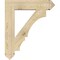 Ekena Millwork Balboa Arts & Crafts Rough Sawn Bracket, Douglas Fir, 6"W x 32"D x 38"H BKT06X32X38BOA03RDF - alternate 3
